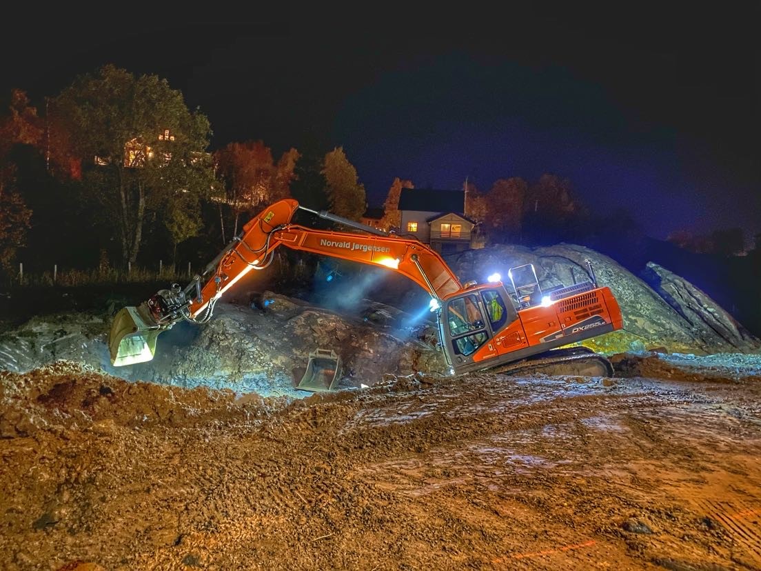 Maskin til utleie Doosan