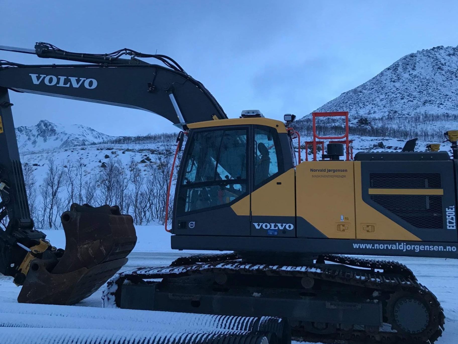 Maskin til utleie Volvo