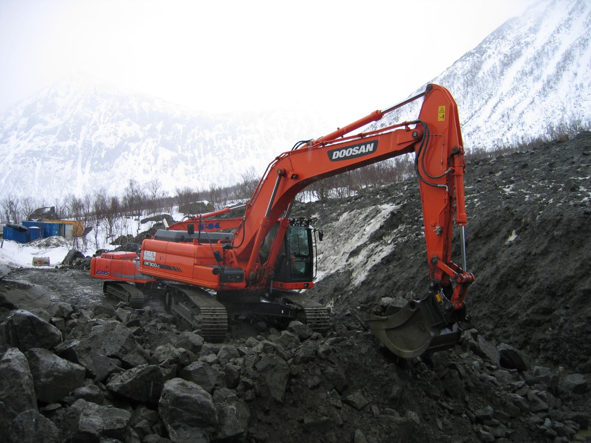 Maskin til utleie Doosan