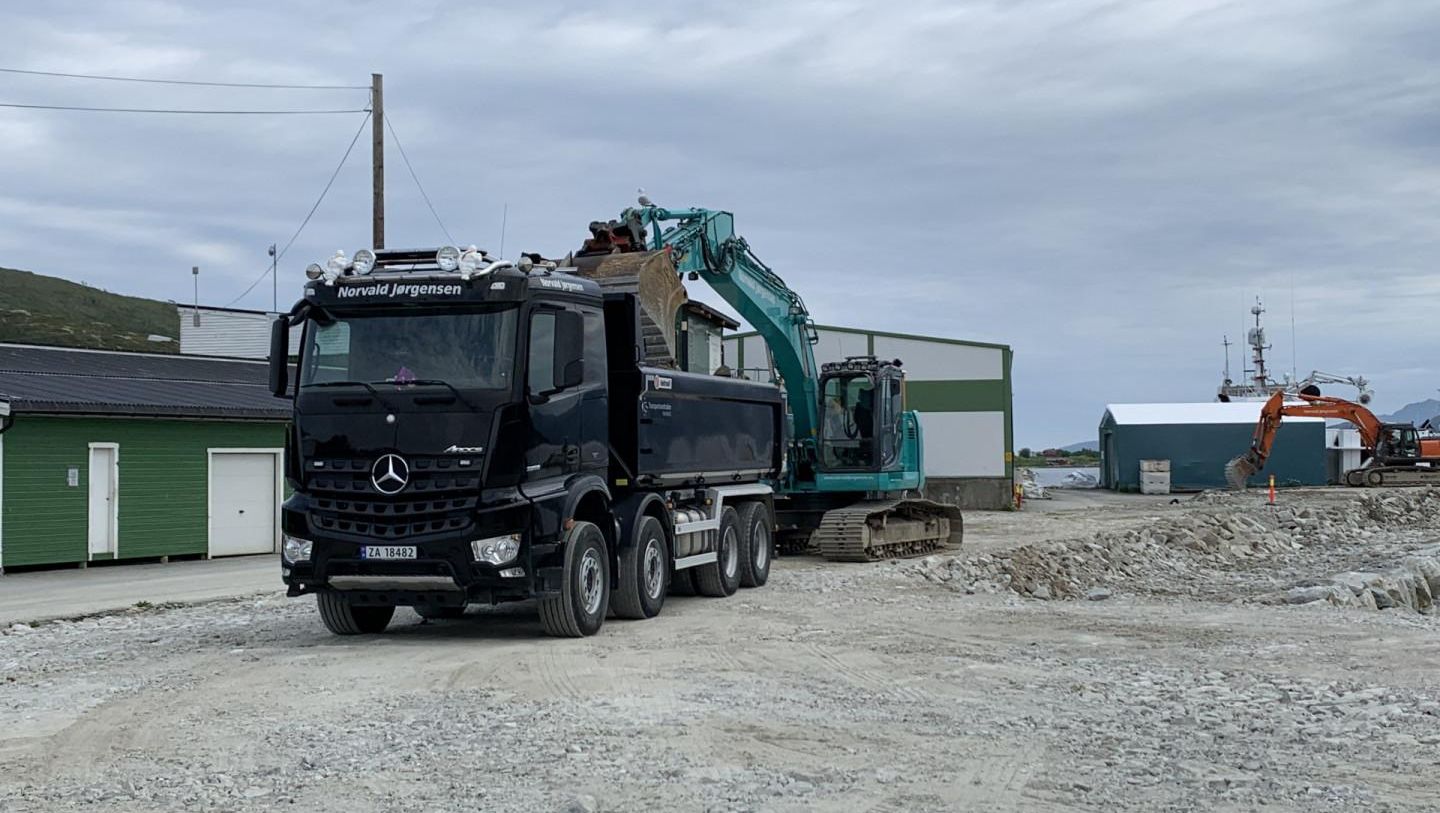 Kai og fyllingsarbeid – Botnhamn